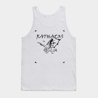 Rathalos Stile Black Tank Top